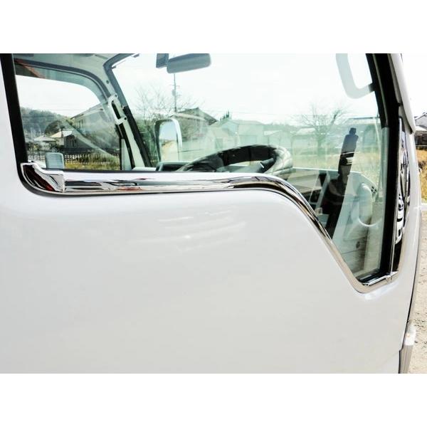 いすゞ NEWエルフ PMエルフ 07エルフ メッキ ドア ウインドウ ガーニッシュ 4Pセット H5.7〜 | いすゞ | 05