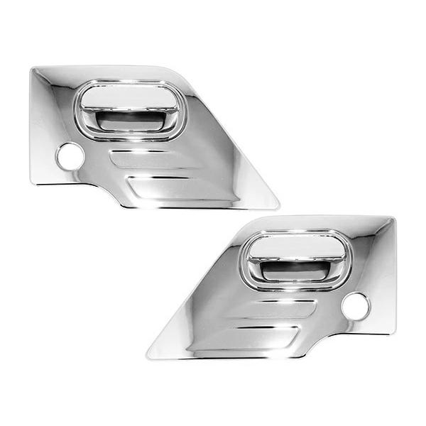 いすゞ NEWエルフ PMエルフ 07エルフ メッキ ドアハンドルプロテクター ドアハンドルガーニッシュ 6Pセット H5.7〜 | いすゞ | 01