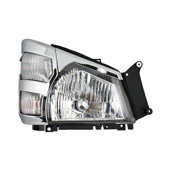 超低PMエルフ 標準ボディ ワイドボディ用 メッキアイライン メッキコーナーリム セット H16.6〜H19.4 | いすゞ | 03