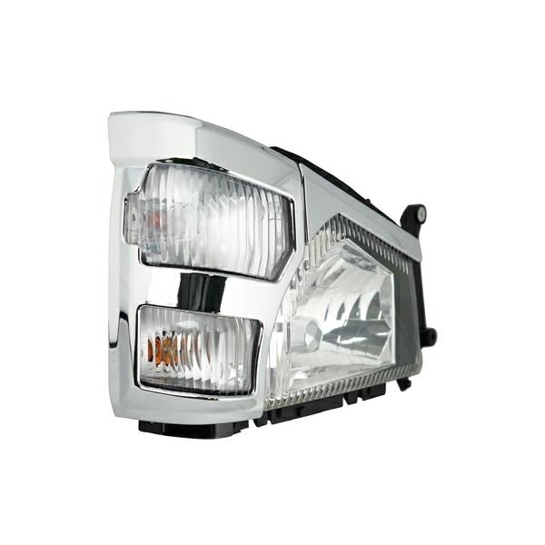 超低PMエルフ 標準ボディ ワイドボディ用 メッキアイライン メッキコーナーリム セット H16.6〜H19.4 | いすゞ | 04