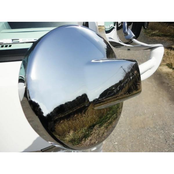 超低・PMエルフ メッキミラーカバー3点セット 140φ | いすゞ | 03