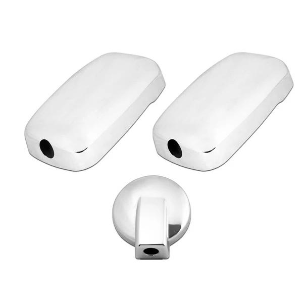 超低・PMエルフ メッキミラーカバー3点セット 140φ | いすゞ | 04