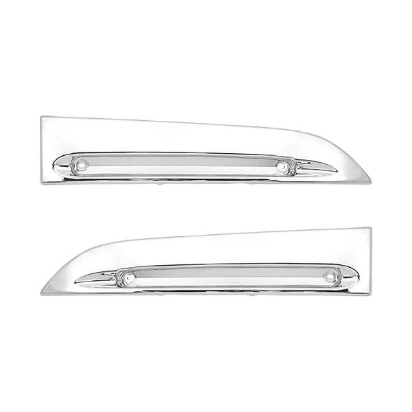 いすゞ NEWエルフ 標準ボディ ワイドボディ用 メッキアイライン 左右セット H5.7〜H16.5 | いすゞ | 01