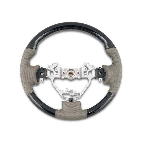 エブリイワゴン DA17W ステアリング ハンドル スタンダードタイプ ピアノブラック H27.2〜 交換タイプ パンチングレザー ワゴン | エブリイワゴン | 01