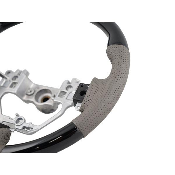 エブリイワゴン DA17W ステアリング ハンドル スタンダードタイプ ピアノブラック H27.2〜 交換タイプ パンチングレザー ワゴン | エブリイワゴン | 02