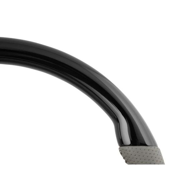 エブリイワゴン DA17W ステアリング ハンドル ガングリップ ピアノブラック H27.2〜 交換タイプ パンチングレザー ワゴン | エブリイワゴン | 02