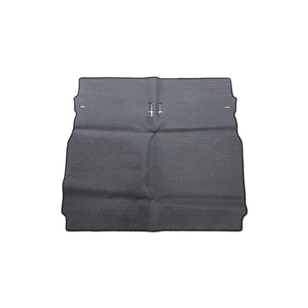 エブリイワゴン DA17W フロアマット リアラゲッジマット セット チェック柄 ブラック/グレー H27.2〜 トランク ステップマット スズキ | エブリイワゴン | 04