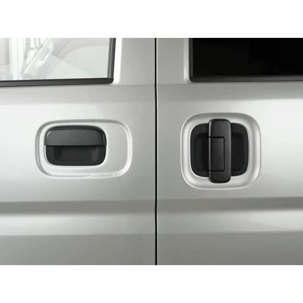 エブリイバン エブリイワゴン DA17V DA17W ドアハンドル ラバープロテクター ブラック H27.2〜 傷防止 保護カバー 外装 | エブリイワゴン | 08