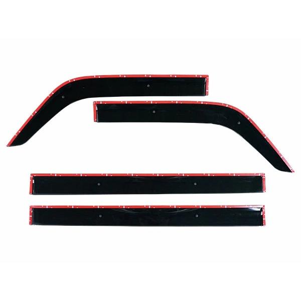 エブリイバン エブリイワゴン DA17V DA17W スモーク ドアバイザー 4P H27.2〜 雨除け 後付け cqyd00000008 | エブリイワゴン | 02