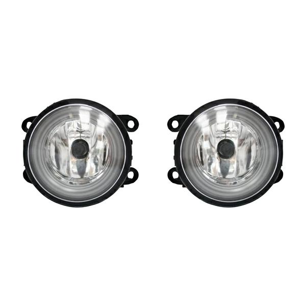 エブリイワゴン DA64W 5型以降 イカリング フォグランプ ホワイト 左右セット H8 レンズ ライト LED 外装 カスタム | エブリイワゴン | 02