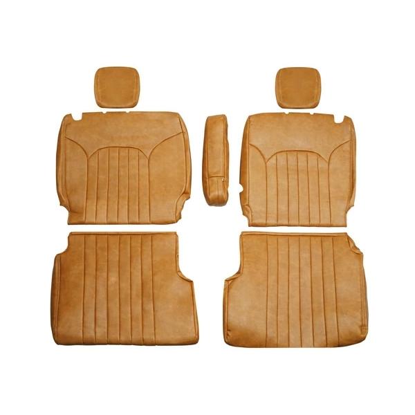 エブリイワゴン DA17W ヴィンテージ ブラウン レザー シートカバー JPターボ / PZターボ / PZターボスペシャル用 1558 | エブリイワゴン | 04