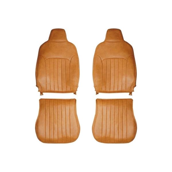 エブリイバン DA17V ヴィンテージ ブラウン レザー シートカバー GA / PA / PC / PCリミテッド / PAリミテッド ヘッドレスト一体型用 1707 | エブリイワゴン | 03