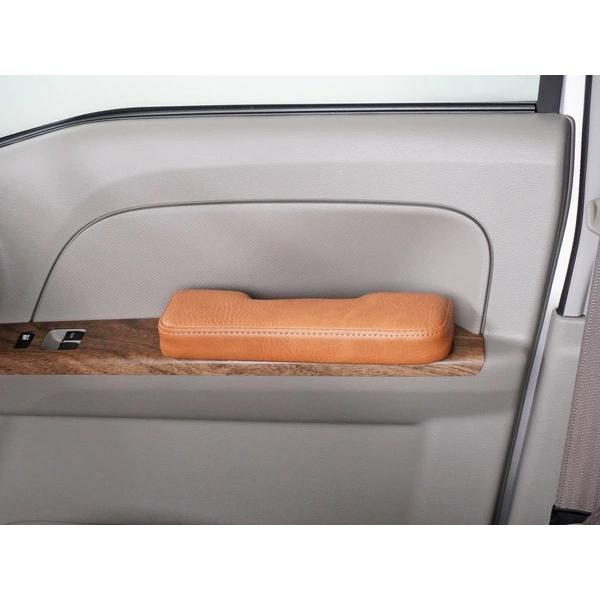 DA17V DA17W アームレスト レザー サイド ヴィンテージブラウン エブリイバン エブリイワゴン 肘置き 運転 肘掛 後付け クッション | エブリイワゴン | 09