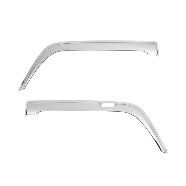 フルコンファイター NEWファイター ベストワンファイター メッキドアバイザー 左右セット 三菱ふそう | 三菱ふそう | 01