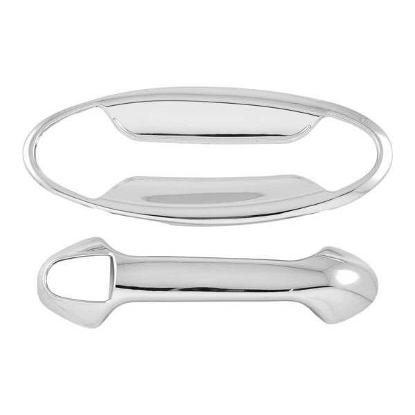 三菱ふそう NEWファイター メッキ ドアハンドルプロテクター ドアハンドルガーニッシュ 4Pセット | 三菱ふそう | 02