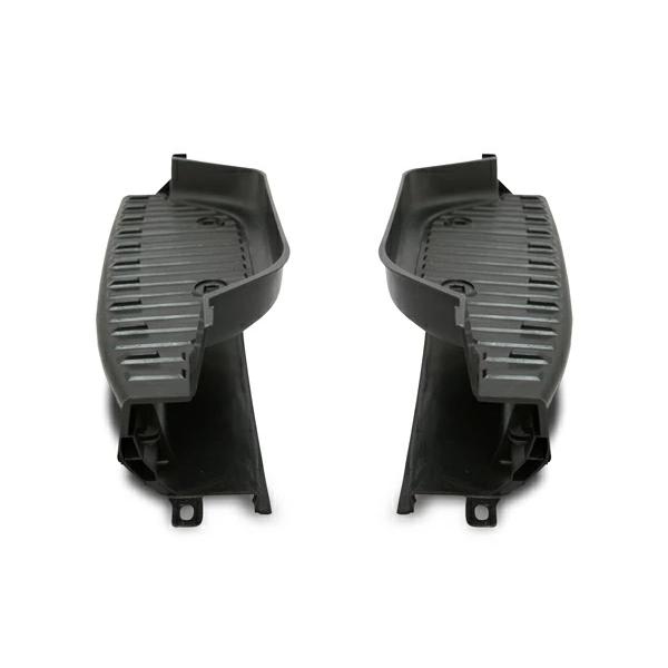 ハイエースワゴン 100系 最終型 サイドステッププレートカバー 左右セット 運転席 助手席 交換 カバー 後付け 傷防止 汚れ ブラック | ハイエース | 01