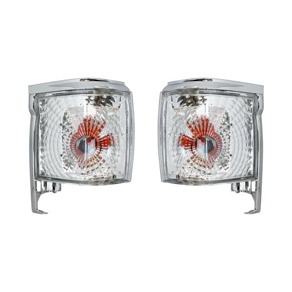 ハイエース 100系 バン 中期〜最終型 コーナーレンズ クリスタル 左右セット H5〜H16 | ハイエース | 01