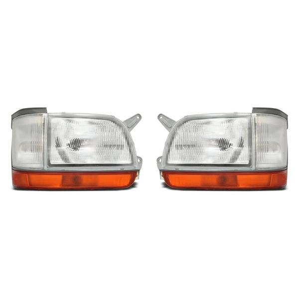 純正ハイエース100系最終コーナーレンズ ハイエース 100系 バン 中期〜最終型 ヘッドライト 純正タイプ