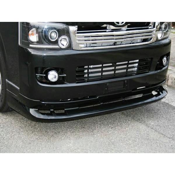 ハイエース 200系 1型 2型 標準ボディ フロントリップスポイラー エアロ H16〜H22.7 カスタム 未塗装 ドレスアップ（SE40）◇ | ハイエース | 03