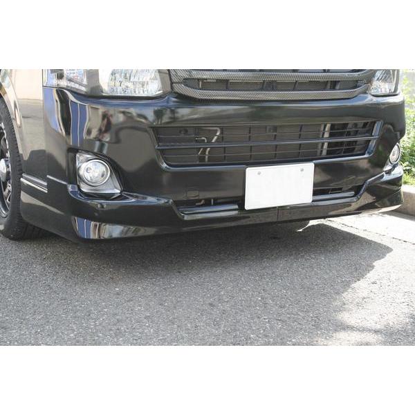 ハイエース 200系 3型 エアロ 標準ボディ用 フロントリップスポイラー Ver.3 スポイラー H22.8〜H25.12（SE40）◇ | ハイエース | 03