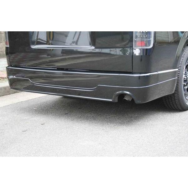 ハイエース 200系 標準ボディ リアハーフスポイラー H16〜 1型 2型 3型 4型 5型 6型 7型 アンダー バンパー  (SE40)◇ | ハイエース | 03