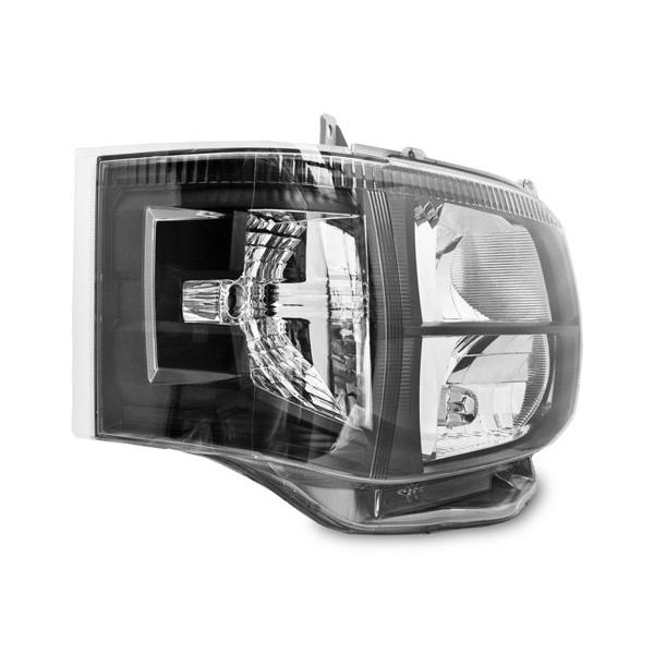 ハイエース 200系 3型 HID ヘッドライト ブラックインナー 4灯式 