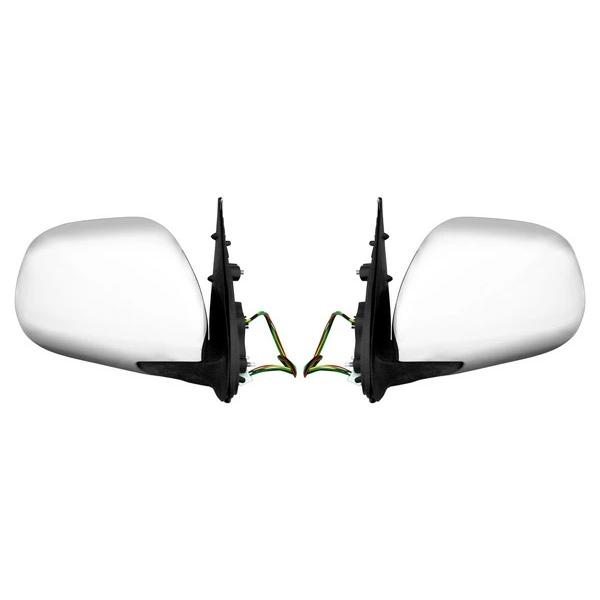 ハイエース 200系 4型 5型 S-GL メッキドアミラー 純正タイプ 電動格納/電動調整 ディフューザー付き 左右セット H16〜 | ハイエース | 01