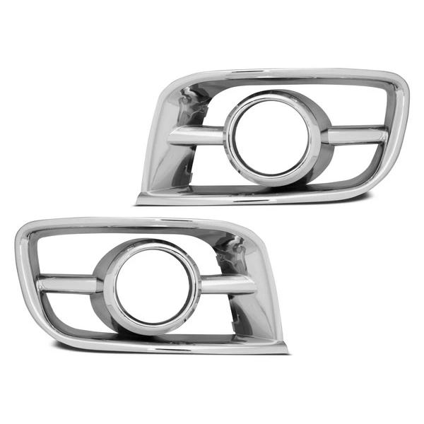 ハイエース 200系 1型 2型 標準ボディ用 メッキ フォグランプカバー 左右 レジアスエース H16〜H22.7 カスタム 保護 カバー | ハイエース | 01