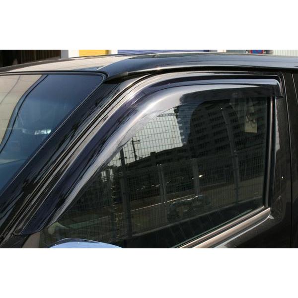 ハイエース 200系 ドアバイザー スモーク 純正タイプ 左右セット H16〜 サイドバイザー 雨除け 標準 ワイド レジアスエース | ハイエース | 03