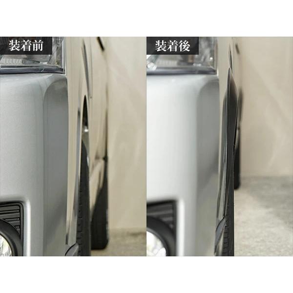 ハイエース 200系 オーバーフェンダー 6P ワイドフェンダー マットブラック 20mm H16〜 全年式 フロント リア 左右 専用 | ハイエース | 04