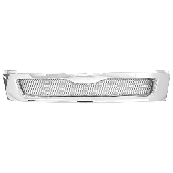 ハイエース 200系 1型 2型 ワイド用 グリル メッキ スポーツメッシュグリル フロント パーツ 修理 クローム ガーニッシュ | ハイエース | 01