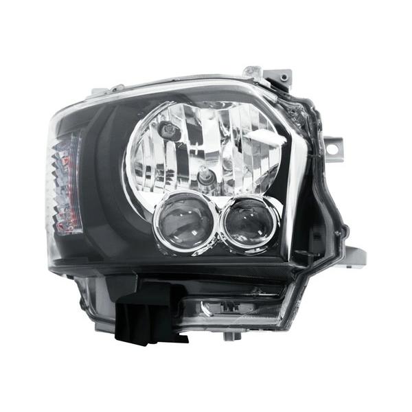 ハイエース レジアスエース 200系 4型 5型 6型 7型 LED ヘッドライト ブラックインナー 純正タイプ H25.12〜 レベライザー対応 | ハイエース | 03