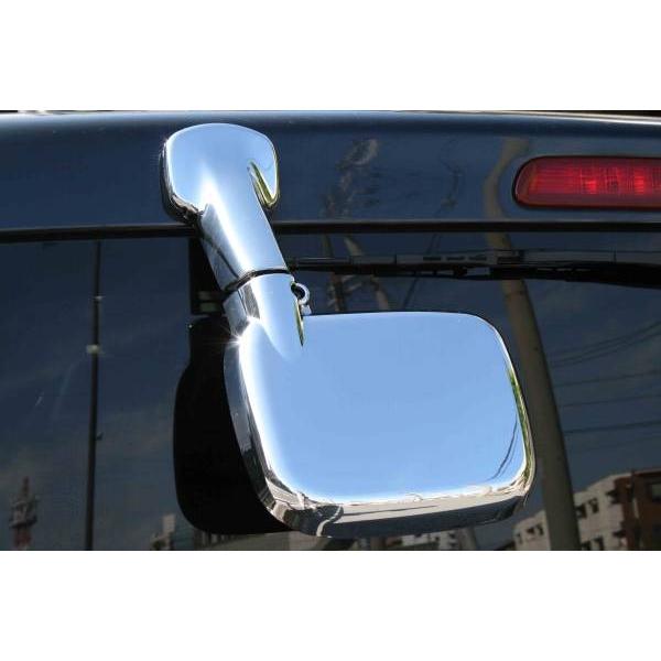 ハイエース 200系 メッキ リアアンダー ミラーカバー 貼付けタイプ傷防止 メッキ リアゲート 1型 2型 3型 4型 現行 標準 ワイド | ハイエース