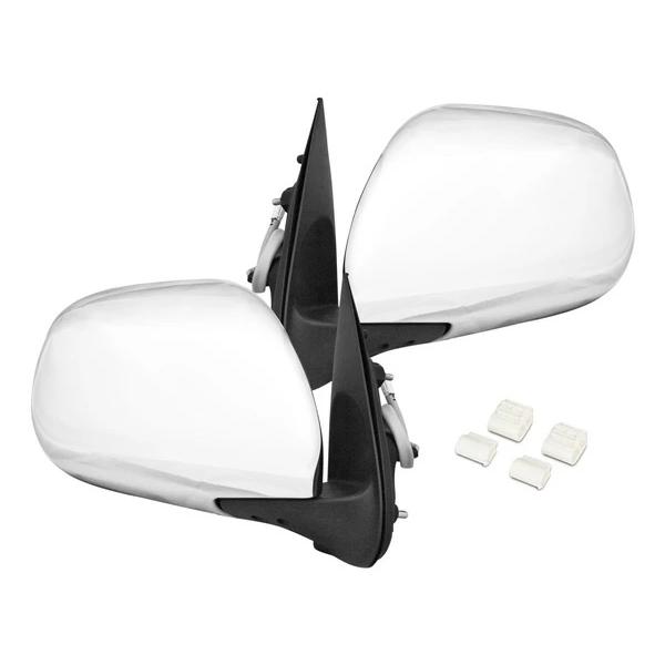 ハイエース 200系 メッキ ドアミラー 電動格納 電動調整 S-GL 左右セット H16〜 ミラー 鏡 レジアスエース サイドミラー 交換 | ハイエース | 01