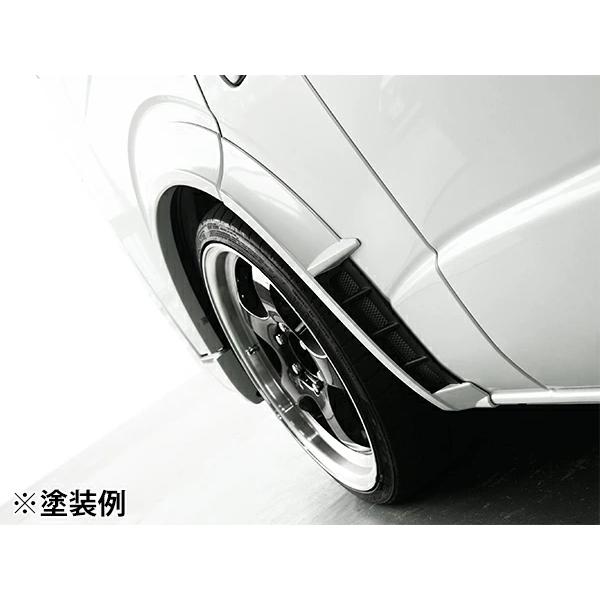 ハイエース 200系 オーバーフェンダー エアロディフューザータイプ ABS製 8P  全年式 フロント リア 左右 専用 フロント リア | ハイエース | 09