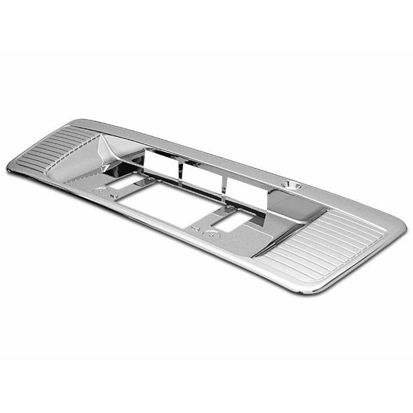 ハイエース 200系 メッキ リアゲート ナンバーガーニッシュ リアゲートノブ 貼付けタイプ プレート 外装 カスタム リア パーツ | ハイエース | 02