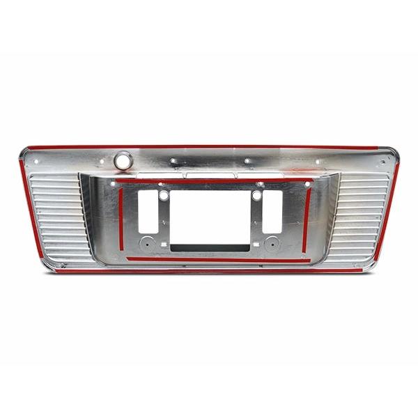 ハイエース 200系 メッキ リアゲート ナンバーガーニッシュ リアゲートノブ 貼付けタイプ プレート 外装 カスタム リア パーツ | ハイエース | 03