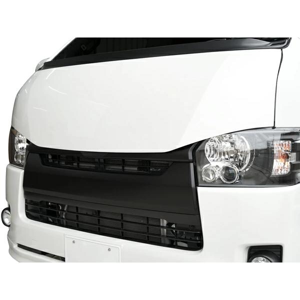 ハイエース 200系 バットフェイス エアロボンネット 標準ボディ