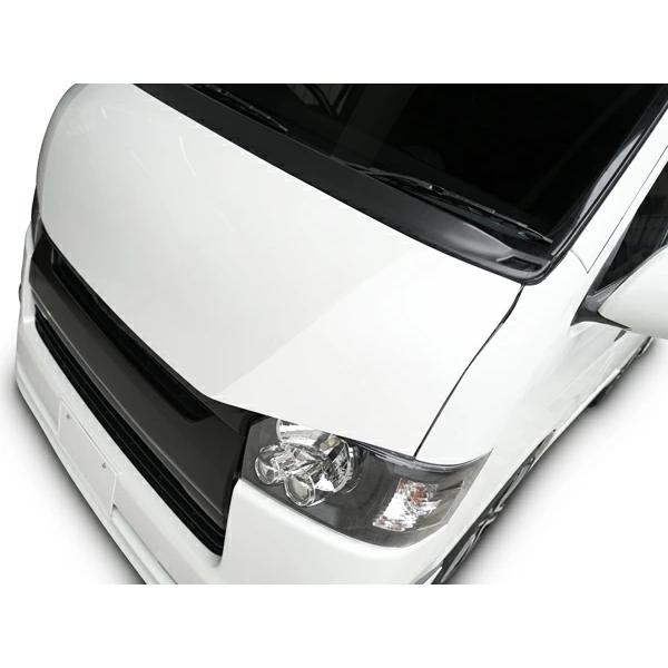 ハイエース 200系 バットフェイス エアロボンネット 標準ボディ