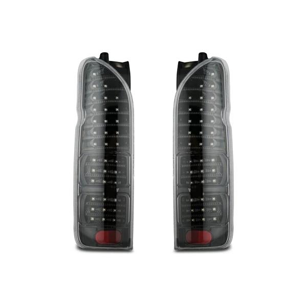 ハイエース200系　テールランプ レジアスエース LED ブロック ブラック 楽天市場】ハイエース 200系 テールランプ ハイエース レジアスエース