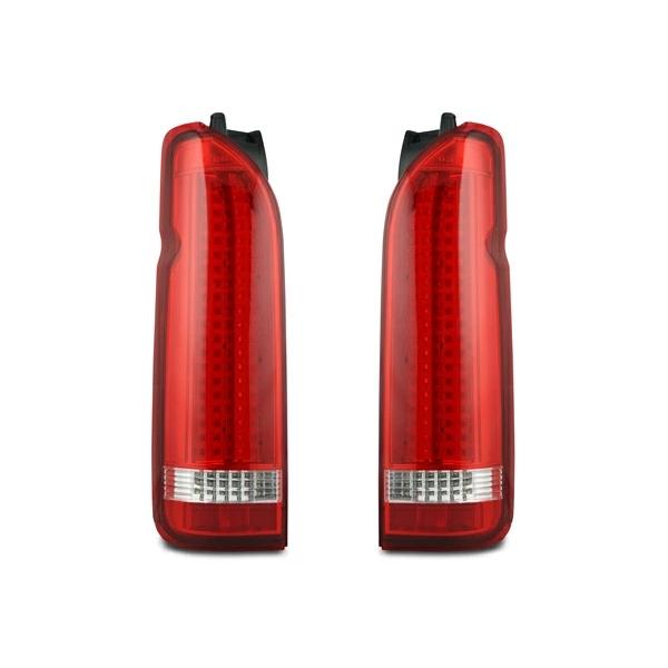 ハイエース 200系 テールランプ バーティカル  LED  スーパーレッドタイプ Ver.2 レジアスエース H16〜 バックランプ 左右 | ハイエース | 01