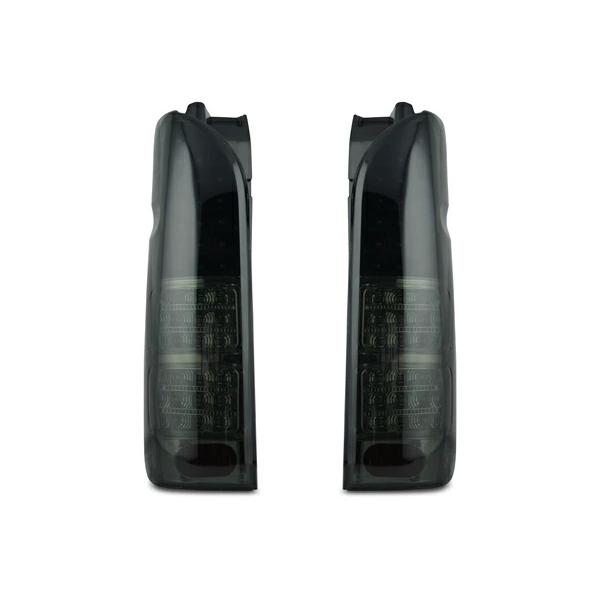 ハイエース 200系 LEDテールランプ ハーフブラック スモークレンズタイプ レジアスエース H16〜 全車対応 バックランプ カスタム | ハイエース | 01