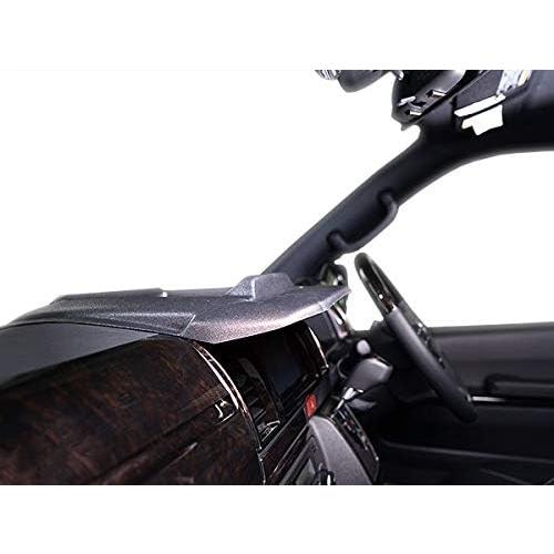 ハイエース 200系 4型 5型 6型 7型 ナビバイザー 標準ボディ トレイ付き シボ加工 H25.12〜 小物入れ 収納 日よけ トレー | ハイエース | 04