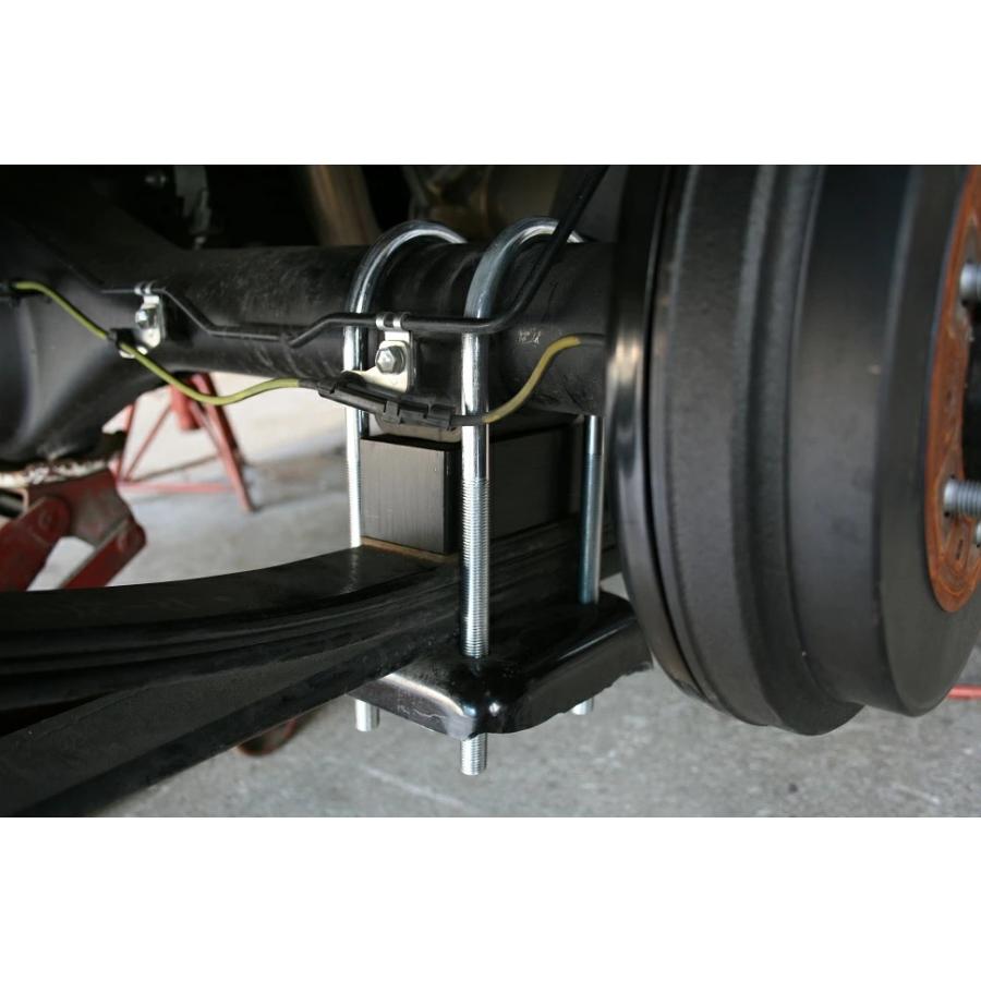 ハイエース 200系 アルミ ローダウン ブロック 2インチ（50mm） 車高調 カスタム パーツ 外装 1型 2型 3型 4型 H16〜 | ハイエース | 06