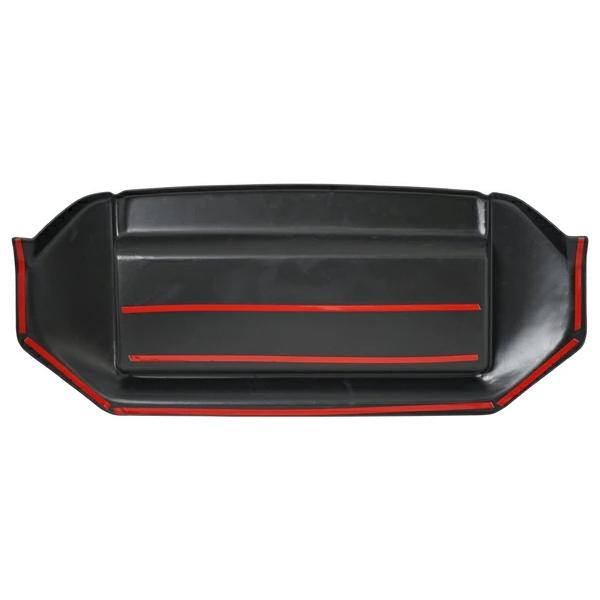 ハイエース 200系 1型 2型 3型 ワイドボディ ナビバイザー トレイ付き シボ加工 H16.8〜H25.11 小物入れ 収納 日よけ トレー | ハイエース | 03