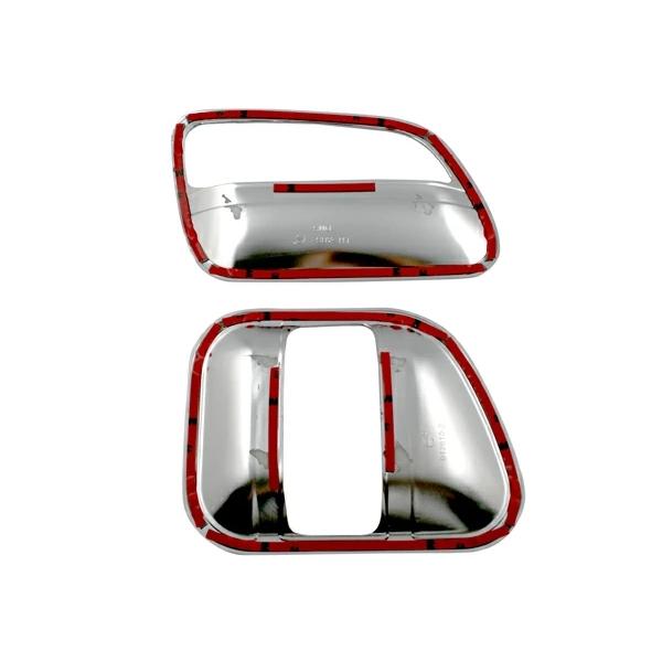 ハイエース 200系 メッキ ドアプロテクター レジアスエース 貼付けタイプ H16〜 ドアノブ サイド 傷防止 保護 プロテクター 標準 ワイド | ハイエース | 03