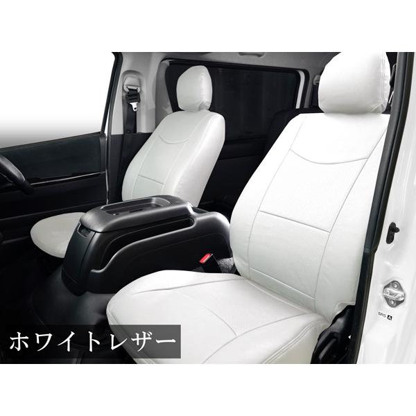 ハイエース 200系 S-GL 専用 シートカバー フロント リア レザー ダイヤカット 1台分 前後セット | ハイエース | 10