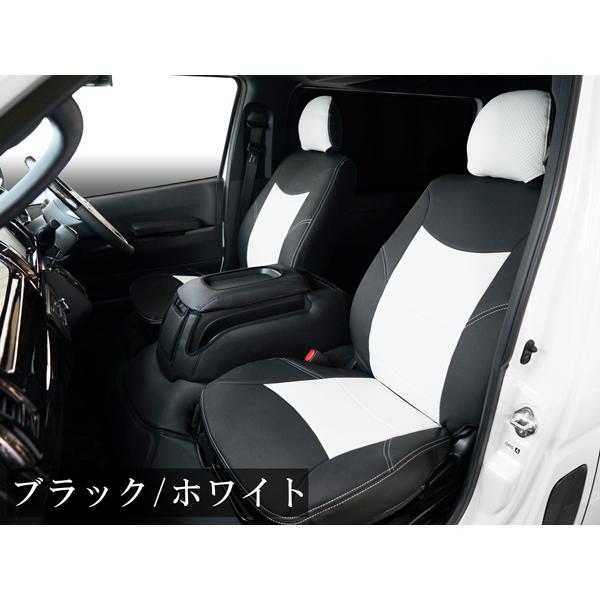ハイエース 200系 S-GL 専用 シートカバー フロント リア レザー ダイヤカット 1台分 前後セット | ハイエース | 13