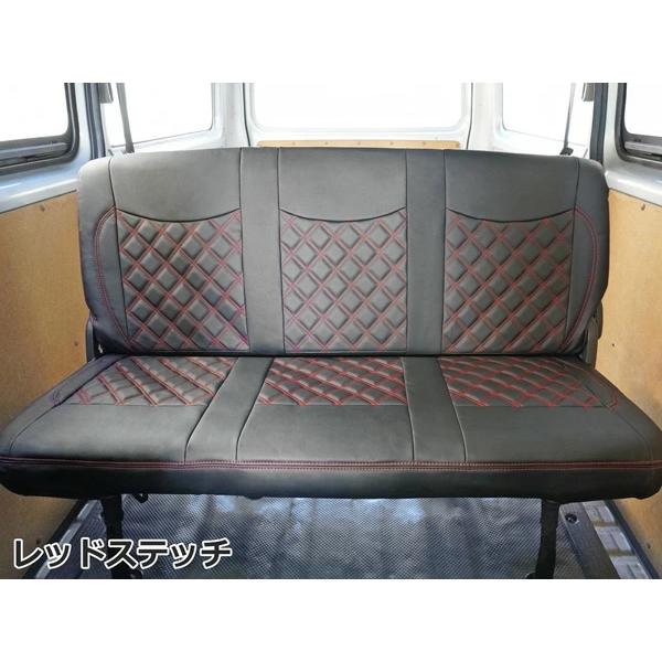ハイエース シートカバー DX 200系 フロント セカンド レザー キルティング 1型 2型 3型 4型 ダイヤカット 運転席 助手席 後部座席 | ハイエース | 15