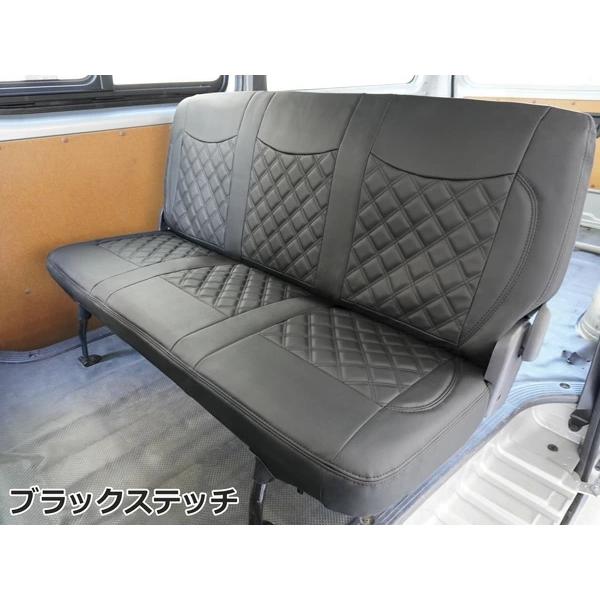ハイエース シートカバー DX 200系 フロント セカンド レザー キルティング 1型 2型 3型 4型 ダイヤカット 運転席 助手席 後部座席 | ハイエース | 11